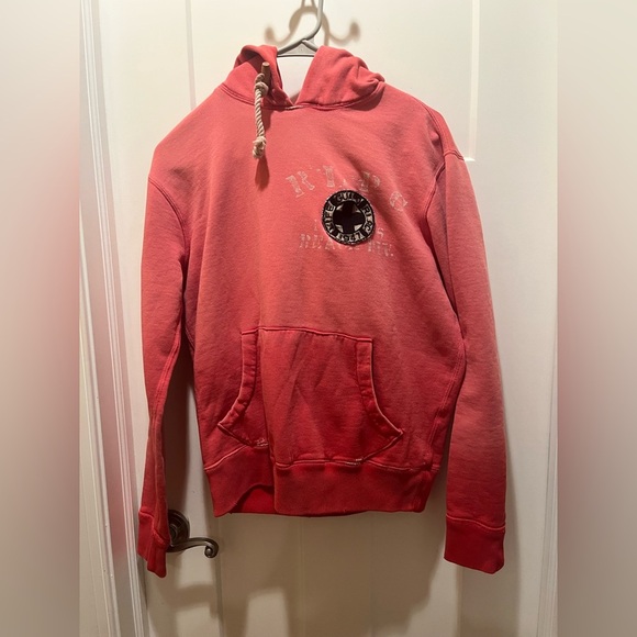 Vintage Polo Ralph Lauren Beach Division Lifeguard Sun Faded Style Hoodie • Med - Picture 1 of 10